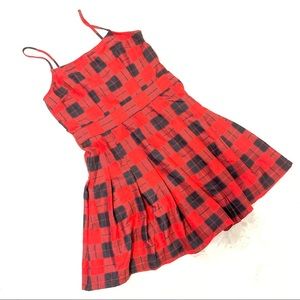 ❗️ H&M red plaid dress